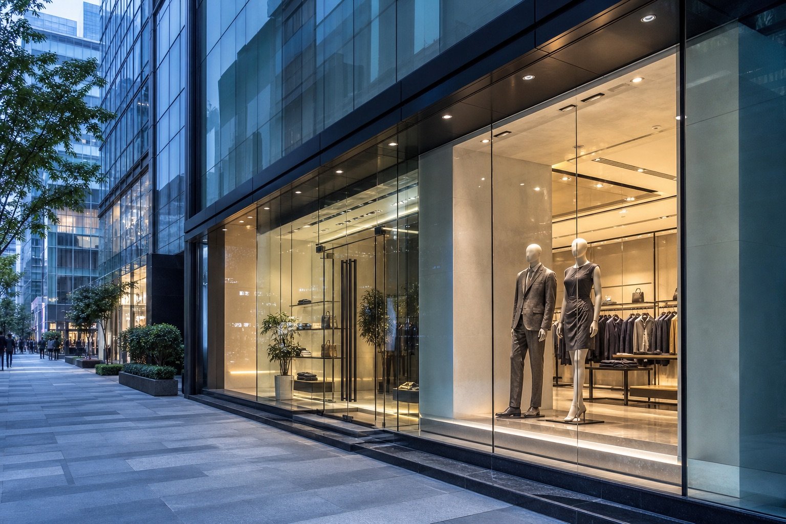Commercial and retail spaces
