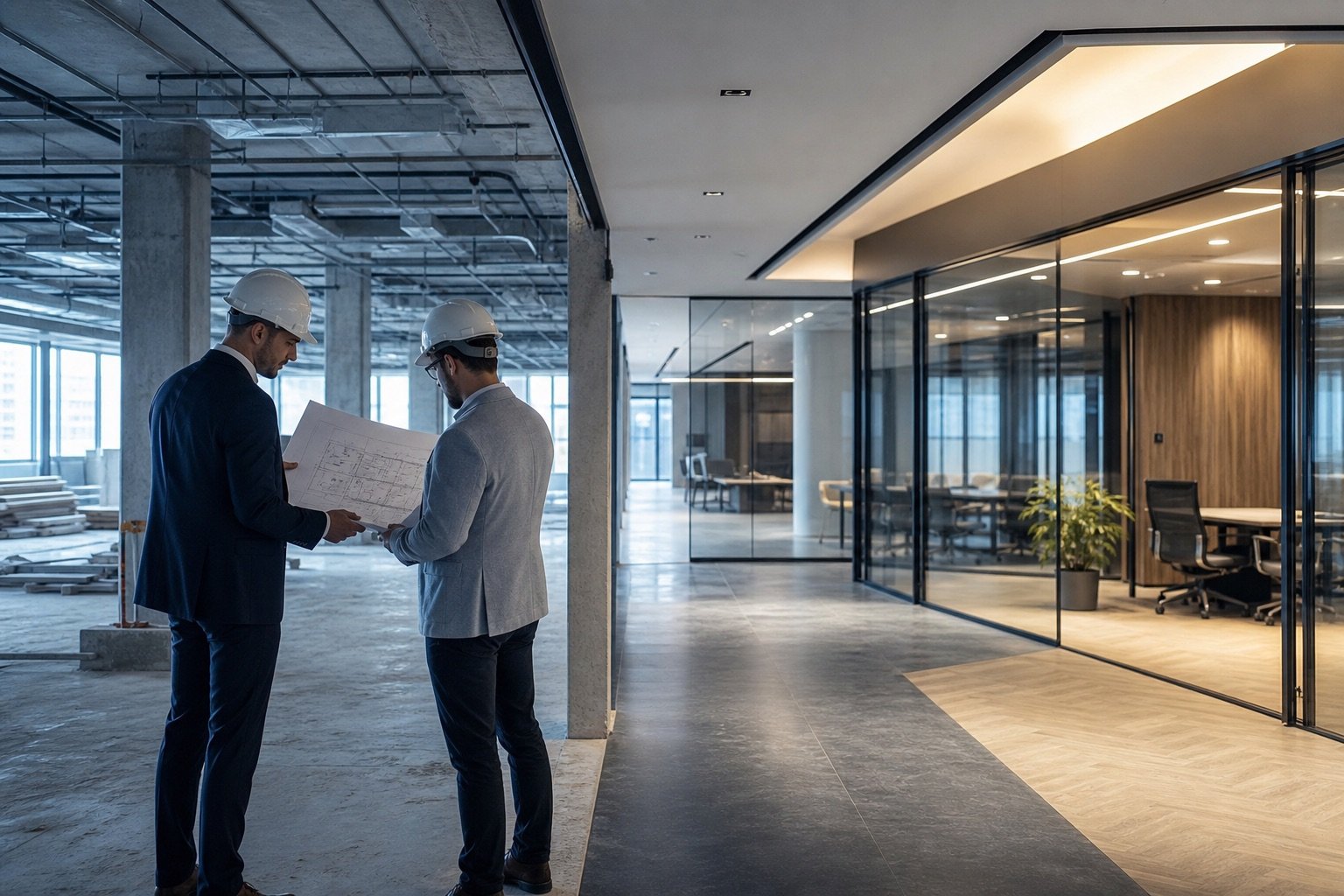 Interiors and civil fit-out